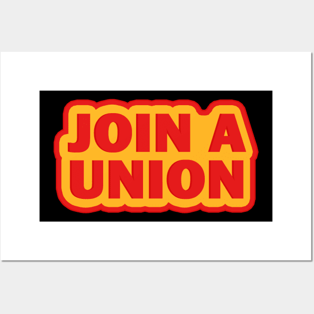 Join a Union Wall Art by voltzandvoices